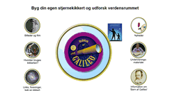 Desktop Screenshot of boernafgalileo.dk